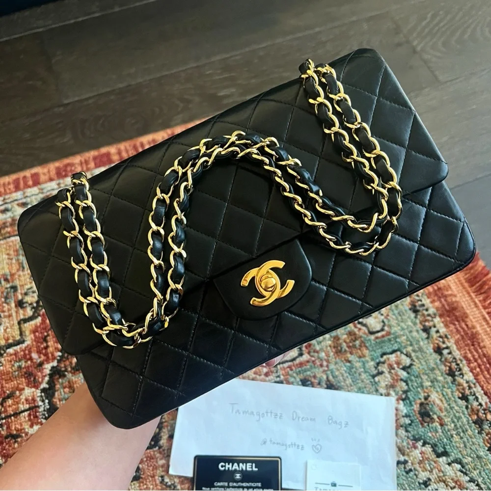 Chanel Classic Vintage Medium Double Flap Bag